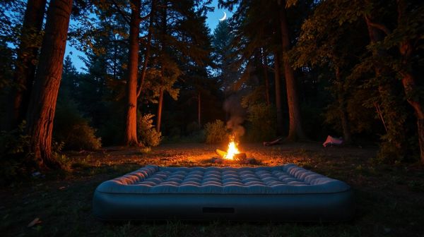 5 raisons de choisir un matelas camping confortable pour dormir