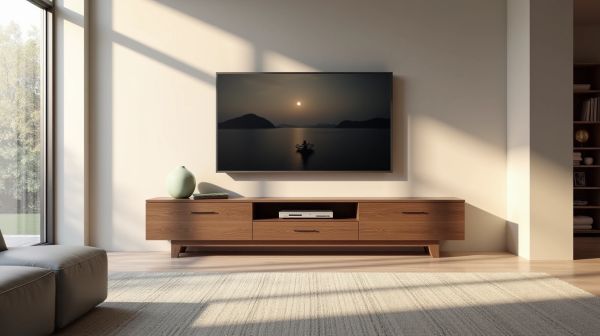 Découvrez nos meubles TV en bois pour un intérieur moderne