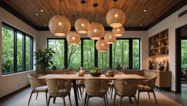 Luminaires en rotin : éclairez votre intérieur avec style